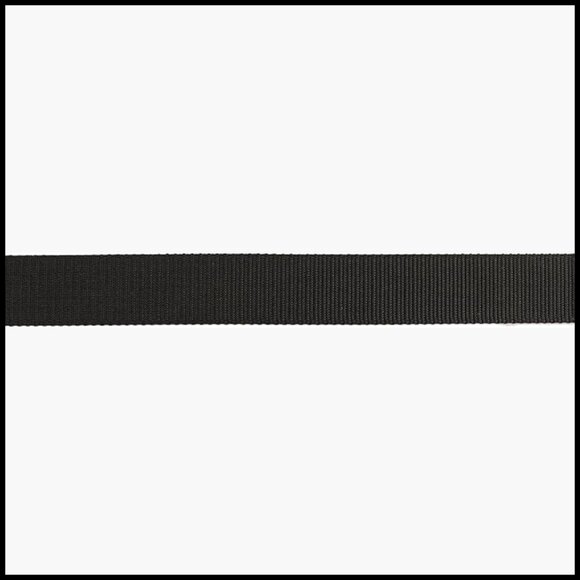 Black Outdoor Web Nylon Belt for Hiking Backpacking